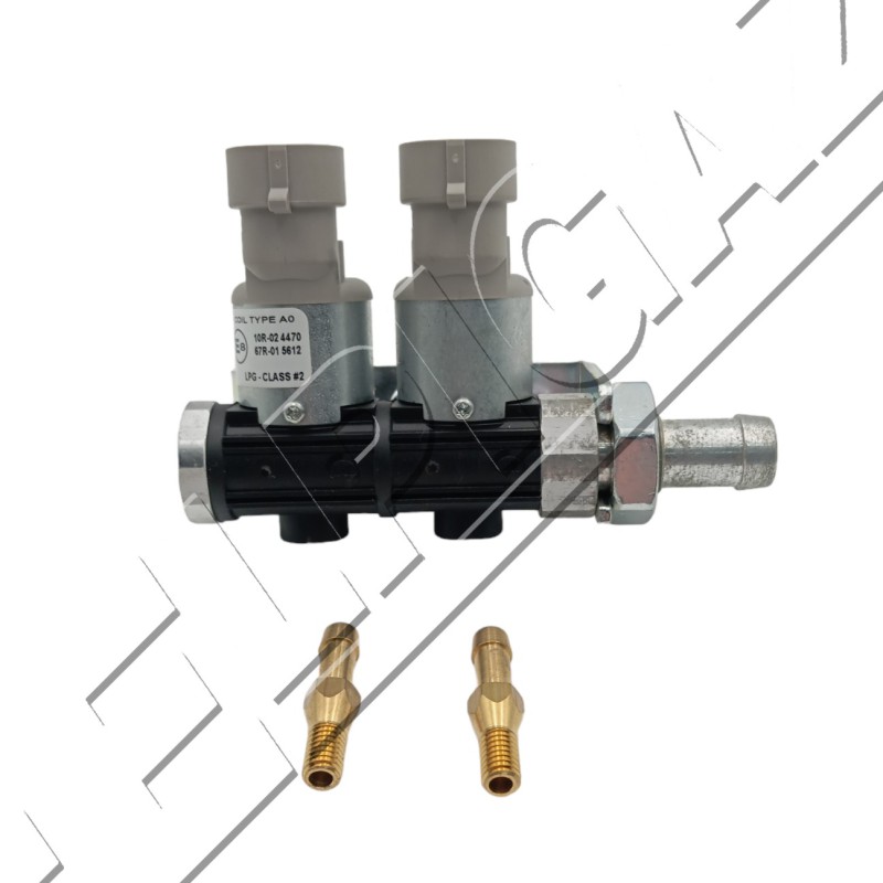 Argento D12 3 Ohm 2-section gas injector set