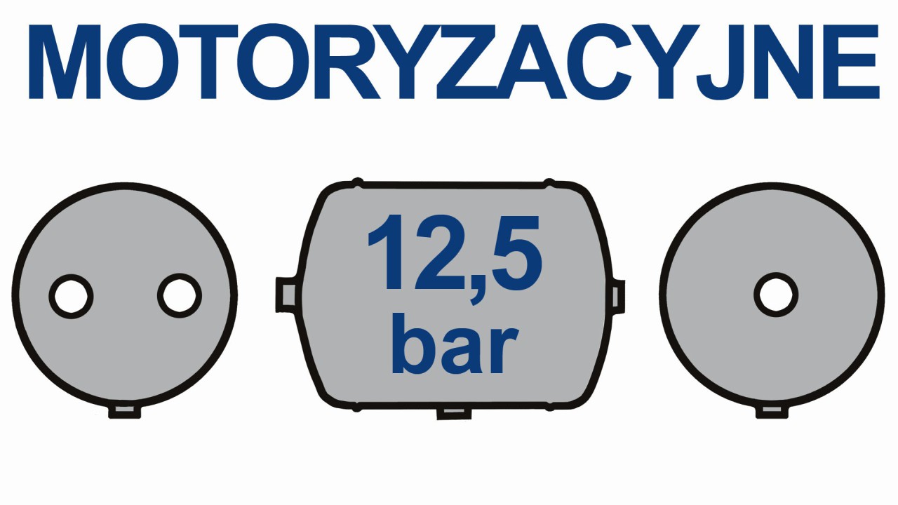 UKŁADY HAMULCOWE 12,5 BAR